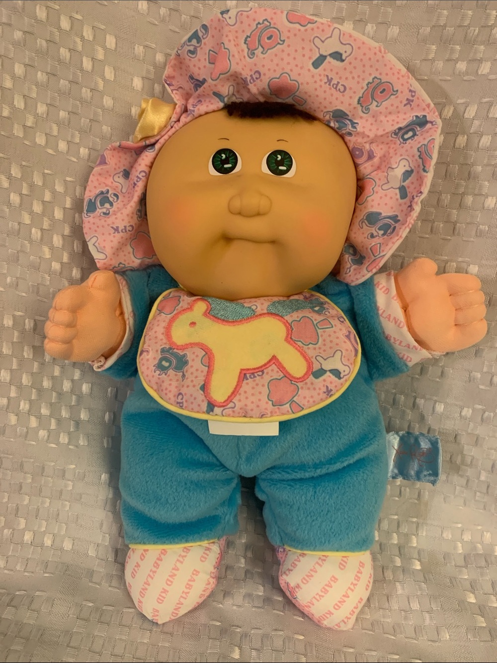 My First Cabbage Patch Kid, from the Babyland Collection, 1988.